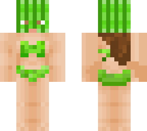 ski mask bikini (green)