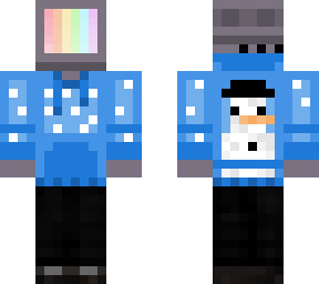 snow blue tvhead