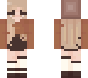 this is not mt skin i only did the beanie a little bit