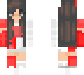 white and red mix (girl skin)