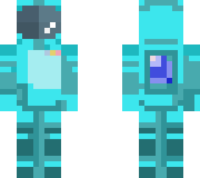 among us cyan