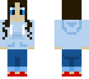 blue character skin