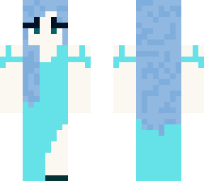 blue girl