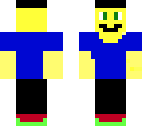 blue man