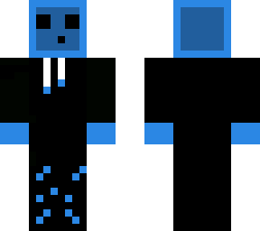 blue slime skin