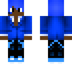 blue tuxedo skin