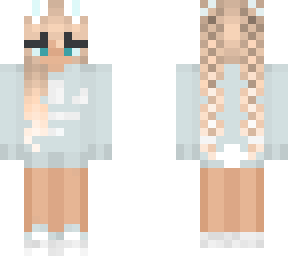 bunny girl egirl cute hot blue white pretty e girl hybrid top trendy