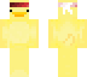 duck with red headband