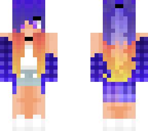 edit of: sunset wolf girl