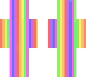 flat rainbow