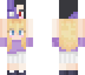 girl holding corpse head