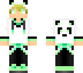 green panda