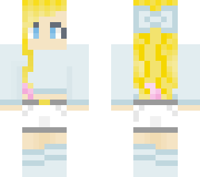 happydaisy blue bow fun :)