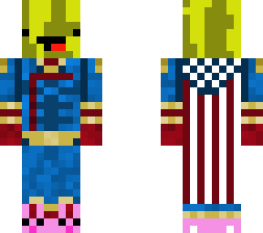 homelander melon with bunny booties