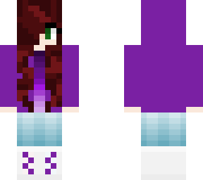 naga the lycan (red hair hood up tail tucked)