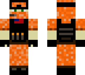 orange soldier