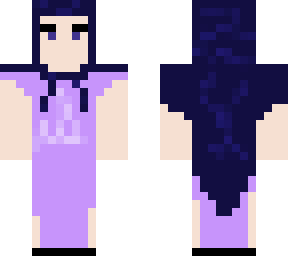 person in dress and cloak