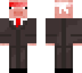 pig with red headband