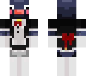 pingu maid with da blush