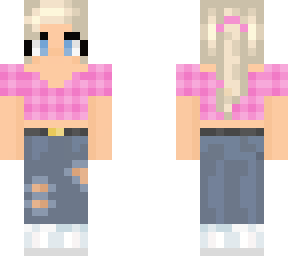 pink julia ponytail