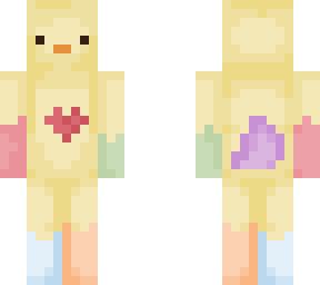 plushie rainbow duck