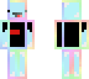 rainbow 3d skeppy(shirt)