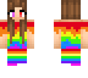 rainbow girl