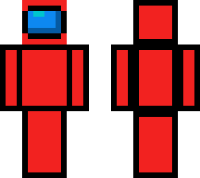 red among us skin!