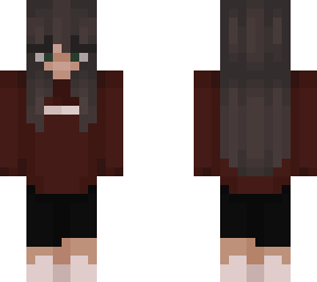 short hair version of the skin i made