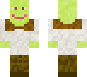 shrek (special thanks for toxo9654 for making the request to makee a shrek skin)