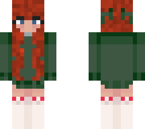 soft christmas sweater girl