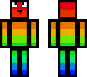 the rainbow skin