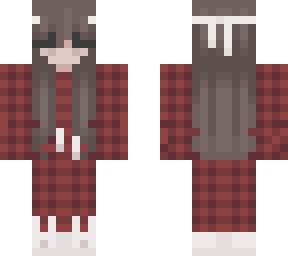 audreys red pjs