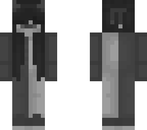 black and white