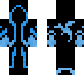 blue fire guy