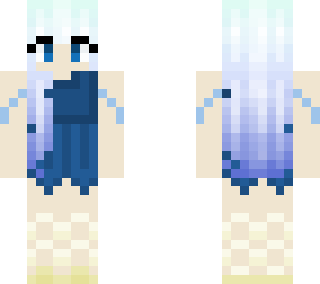 blue flower dress