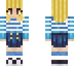 blue sweater girl