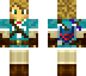 botw link | Minecraft Skin