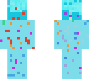 cake skin with sprinkles