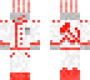 candy cane no stripes burr