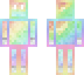 chill light rainbow cartoony
