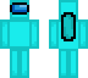 cyan among us character