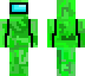 doofy among us green+lime (extra textured)