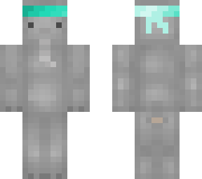 elephant with cyan headband