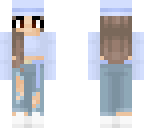 girl in a long-sleeved blueberry themed fit