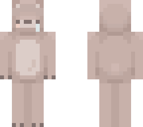 i finally made a bear skin !!!!!! // fixed