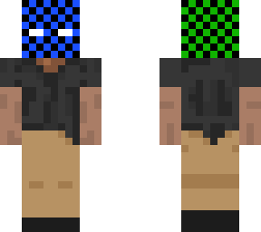 jack skin - rubik's check head
