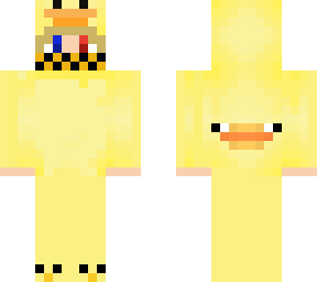 me in a duck suit