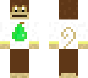 monkey with pearsweater