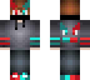 my final version of my youtube skin @thedevilguniea check out my twitter >:3